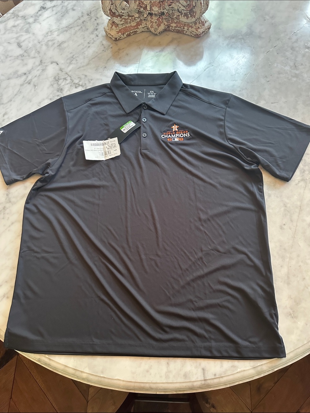 Antigua, Astros World Series championship 2022. Polo. XXL. NWT